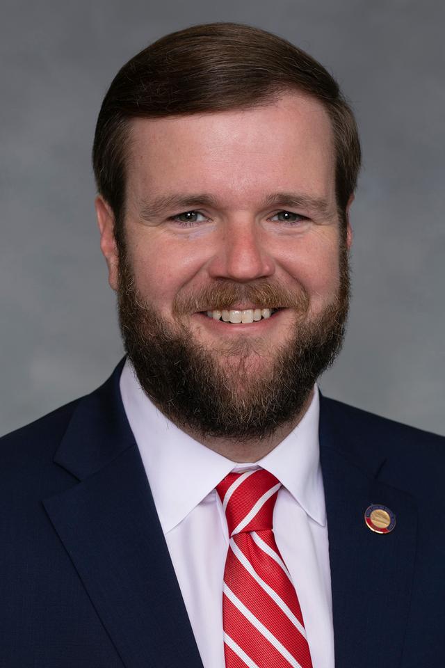 Rep. Kyle Hall headshot