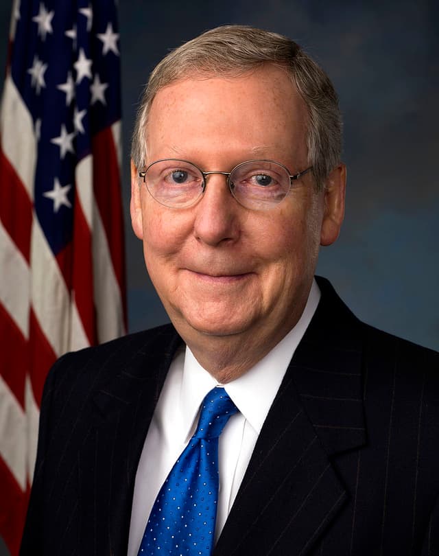 Sen. Mitch McConnell headshot